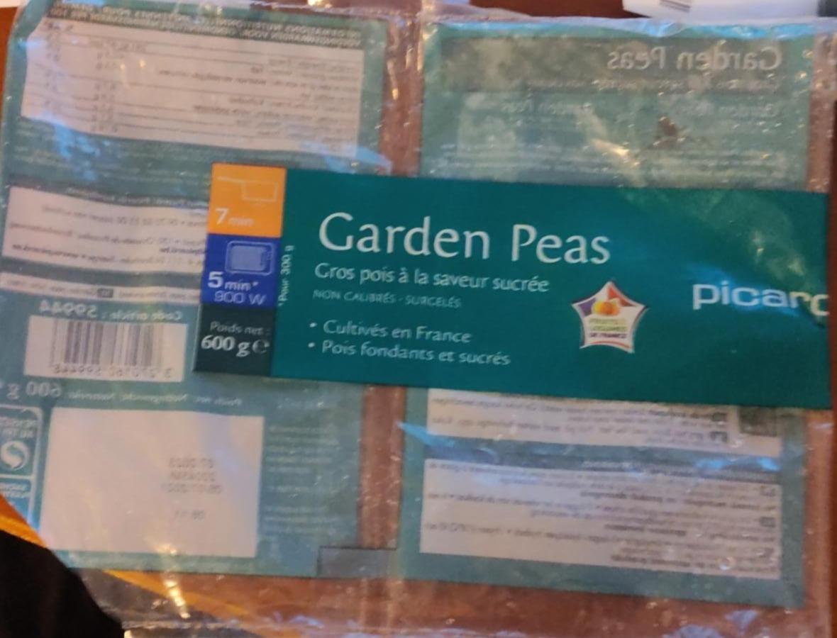 Фото - Зелёный горошек Garden Peas Picard