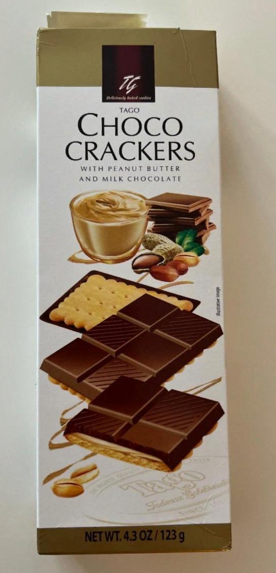 Фото - Choco Crackers with peanut butter and milk chocolate TG
