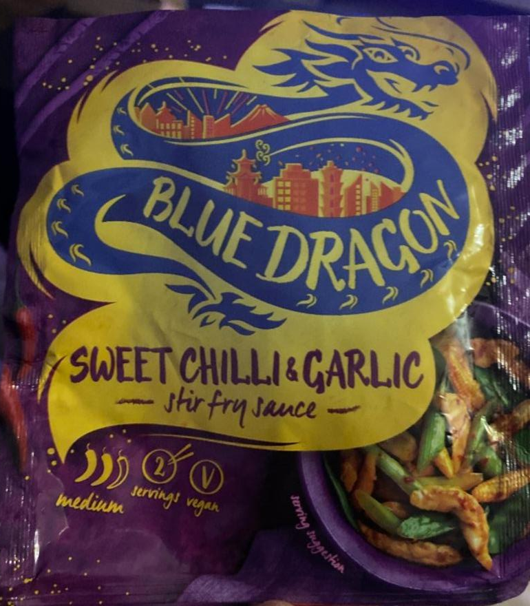 Фото - соус сладко острый с чесноком sweet chilli garlic Blue Dragon