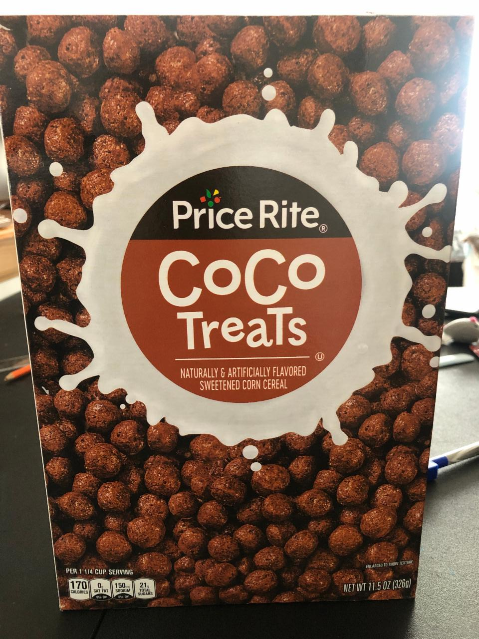 Фото - Завтраки кукурузные натуральные Coco Treats Price Rite