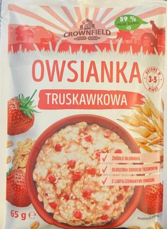 Фото - Овсянка быстрого приготовления с клубникой Owsianka Truskawkowa Crownfield