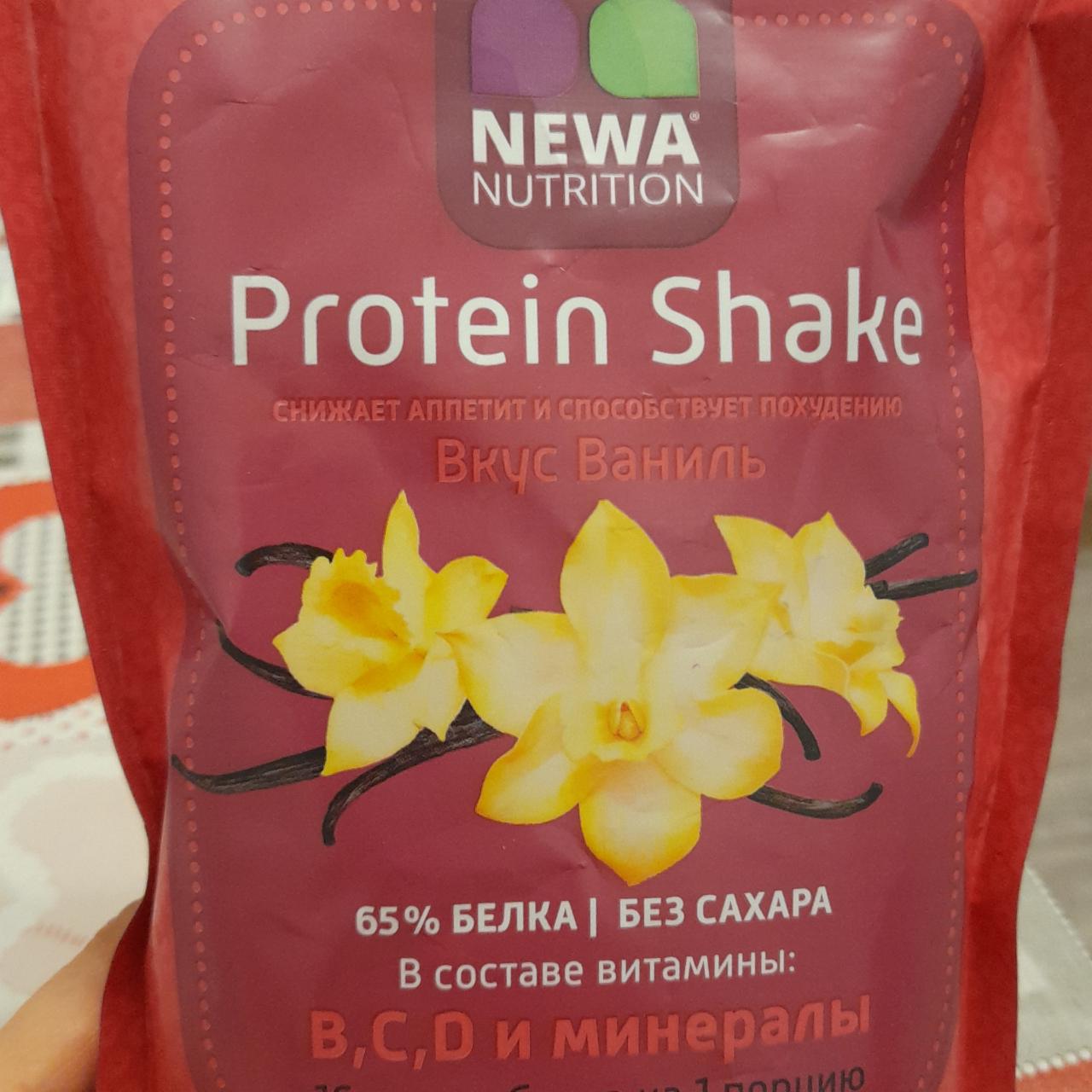 Фото - Протеиновый коктейль ванильный вкус Protein Shake Newa Nutrition