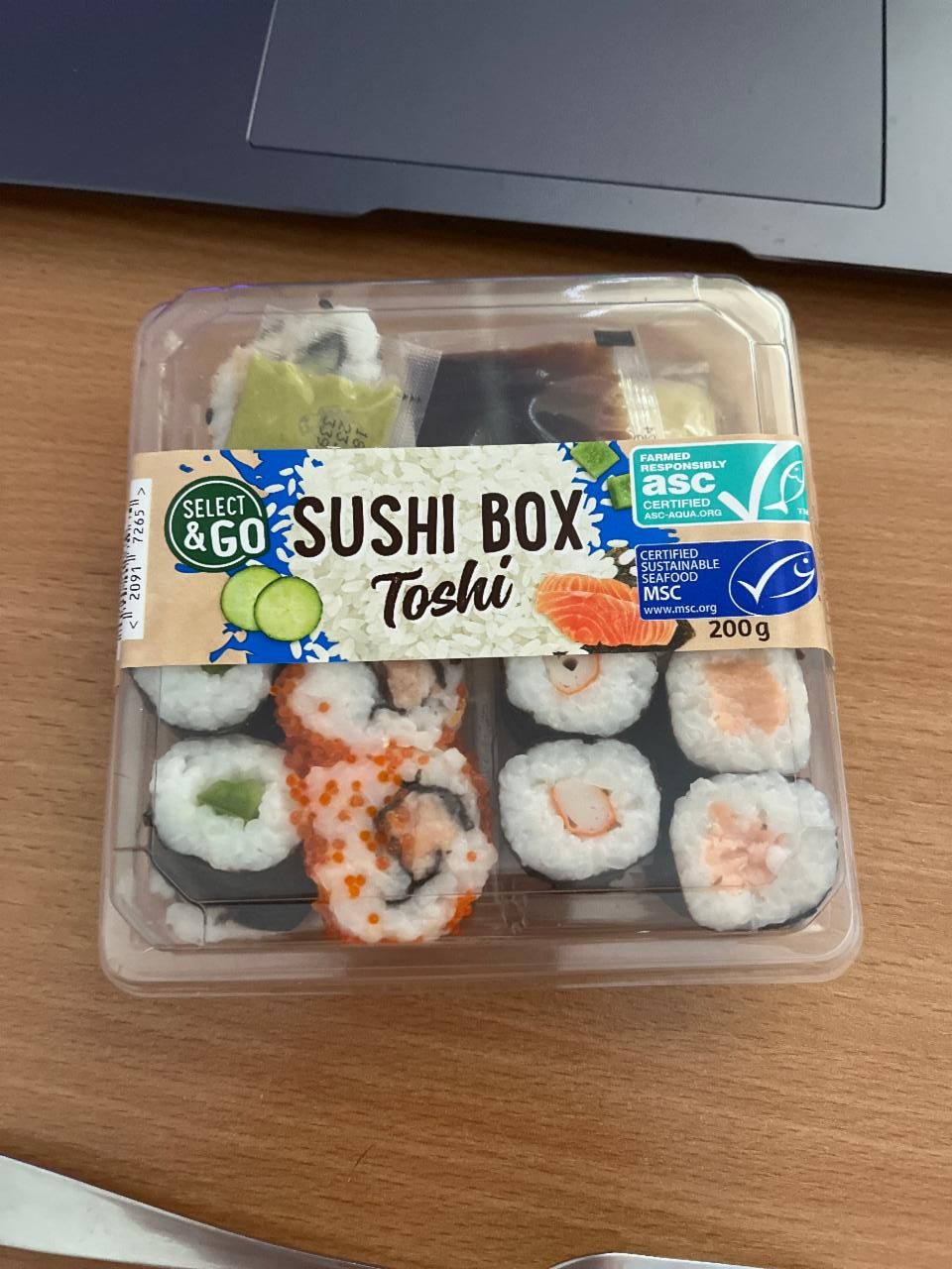Фото - Sushi box Toshi Select&go