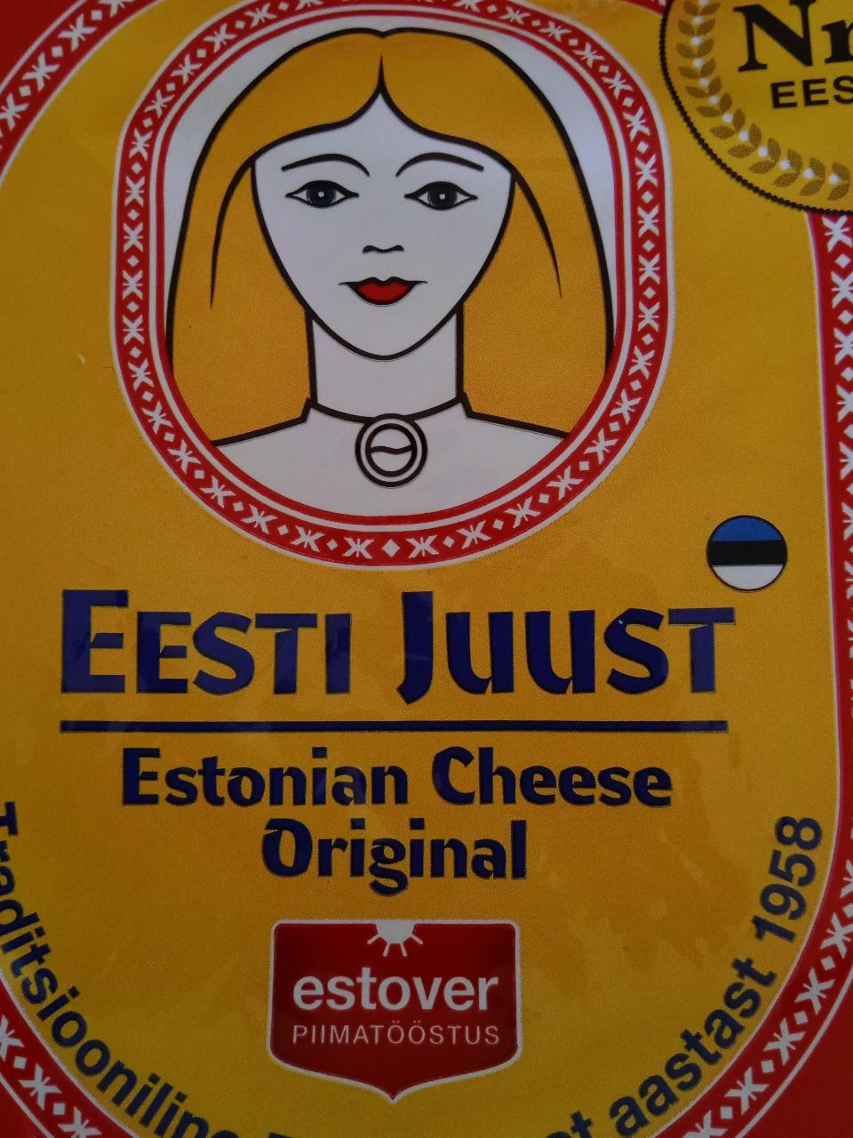 Фото - Эстонский сыр EESTI JUUST Estover