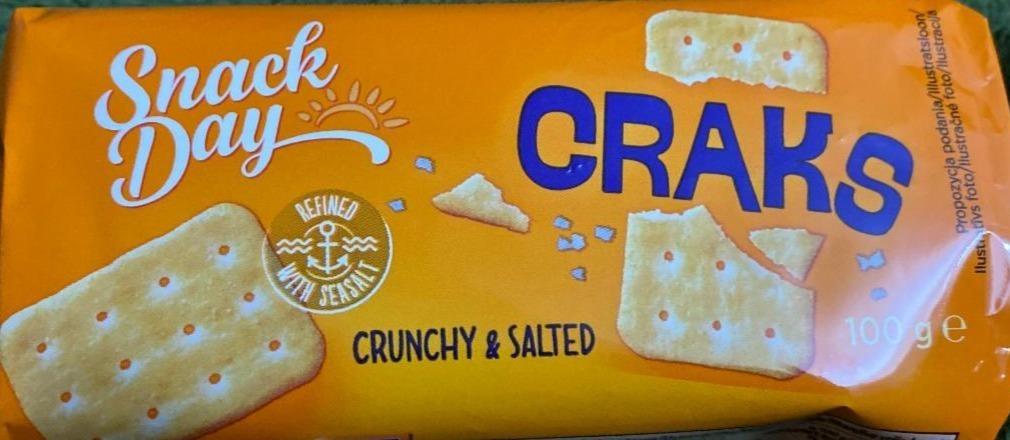 Фото - Craks Salted Crackers Snack Day