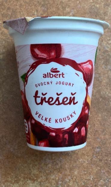 Фото - йогурт вишневый Albert