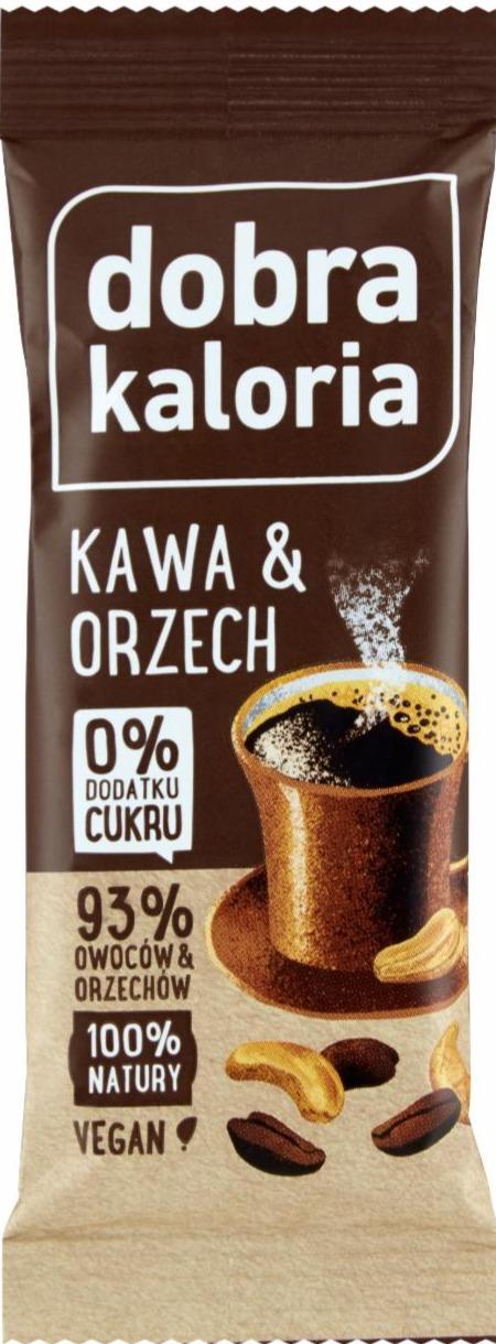 Фото - Батончик со вкусом кофе и орехов Kawa & Orzech Dobra Kaloria