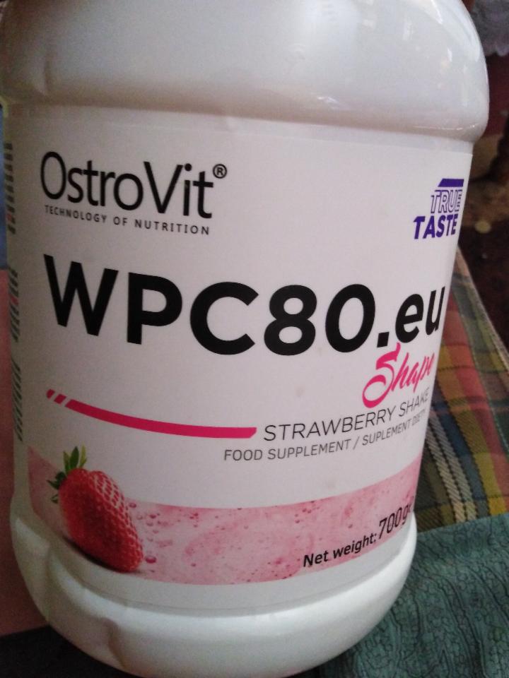 Фото - Протеин WPC80 Strawberry Shake OstroVit