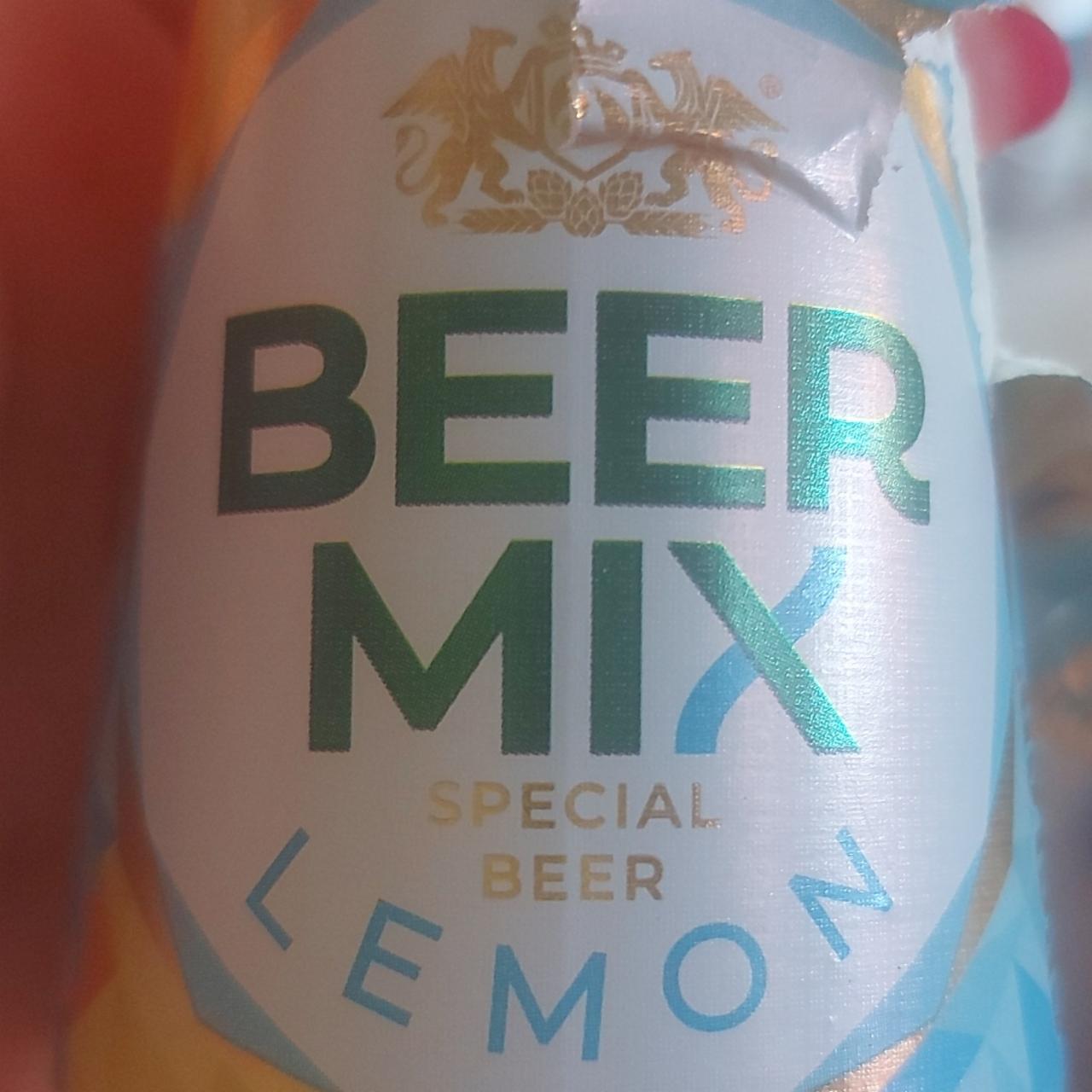 Фото - Пиво специальное 2.5% Lemon BeerMix Оболонь