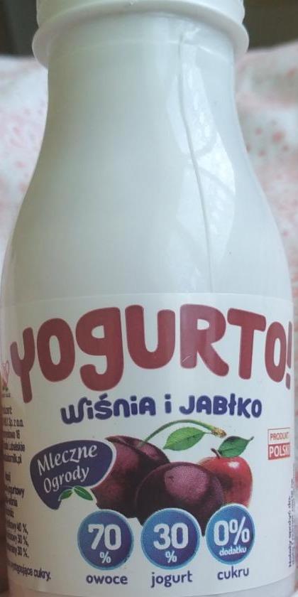 Фото - Йогурт с вишней и яблоком Yogurto!