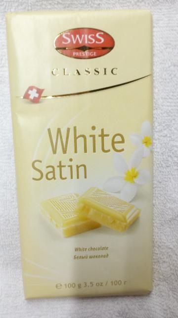 Фото - Шоколад белый Swiss White Satin