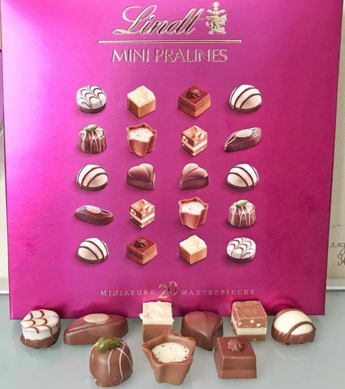 Фото - Lindt mini pralines конфеты ассорти