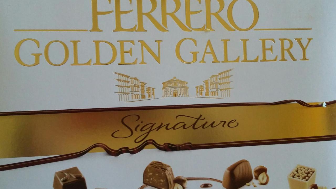 Фото - конфеты покрытые темным шоколадом с кофе coffe maestria signature golden gallery Ferrero