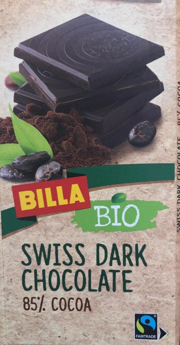Фото - Шоколад черный 85% Swiss Cocoa Billa Bio