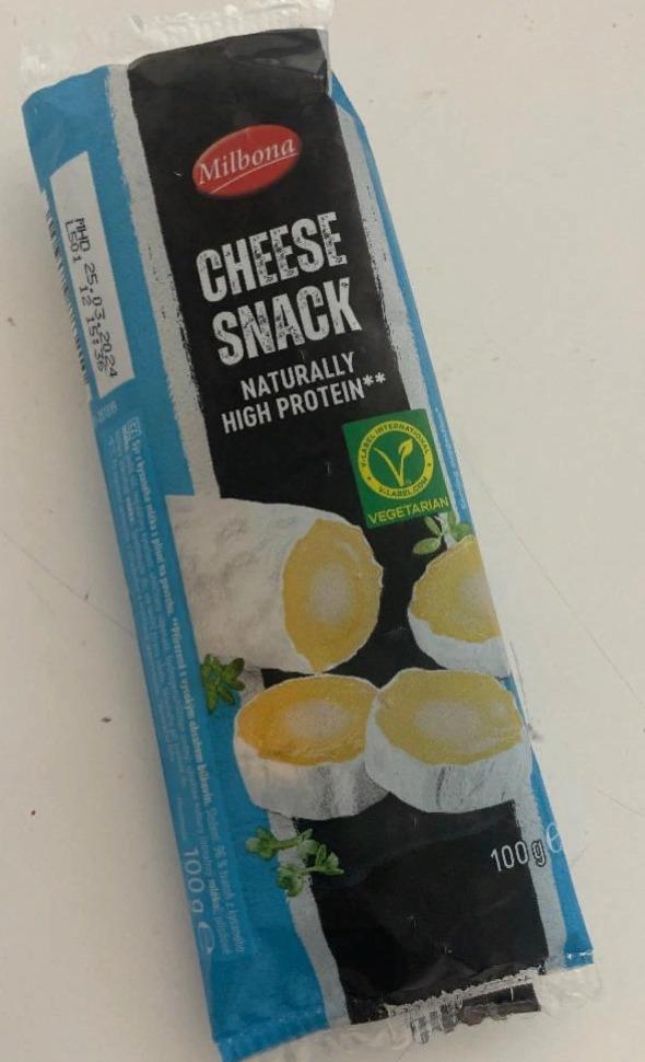 Фото - Sheese snack naturally high protein Milbona