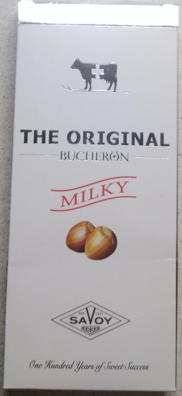 Фото - Молочный шоколад с фундуком The Original Bucheron