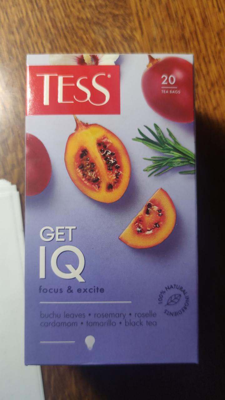 Фото - get IQ чай фруктовый Tess
