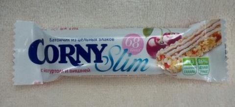 Фото - Батончик Slim с вишней и йогуртом Corny