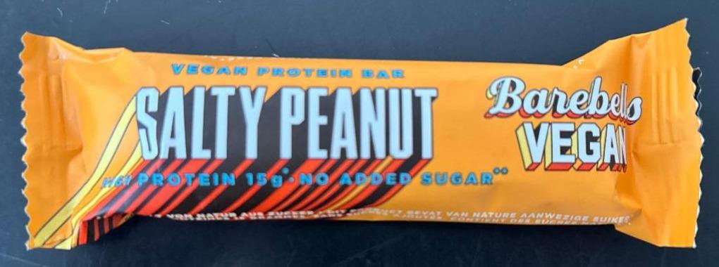 Фото - Vegan Protein Bar Salty Peanut no added sugar Barebells