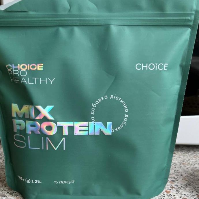 Фото - Сывороточный протеин диетический Mix Protein Slim Choice