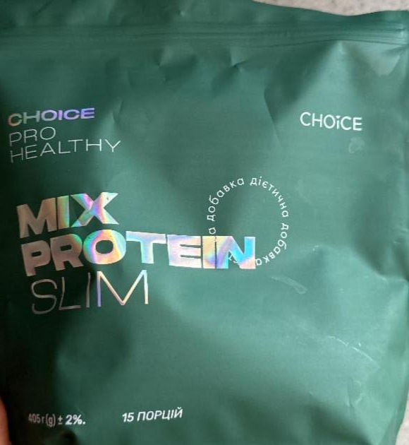 Фото - сывороточный протеин диетический Mix Protein Slim Choice