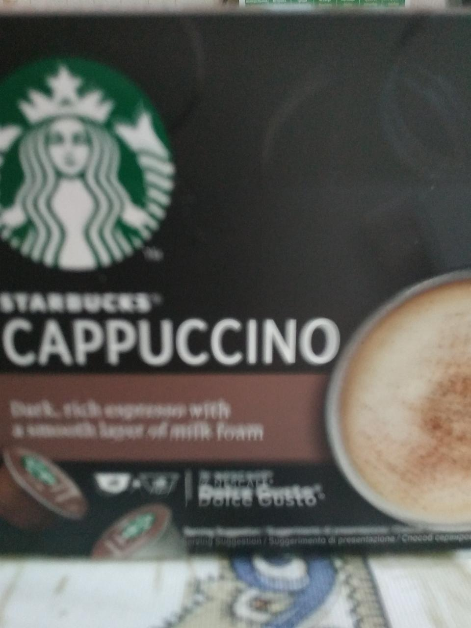 Фото - Кофе в капсулах Cappuccino Starbucks dolce gusto
