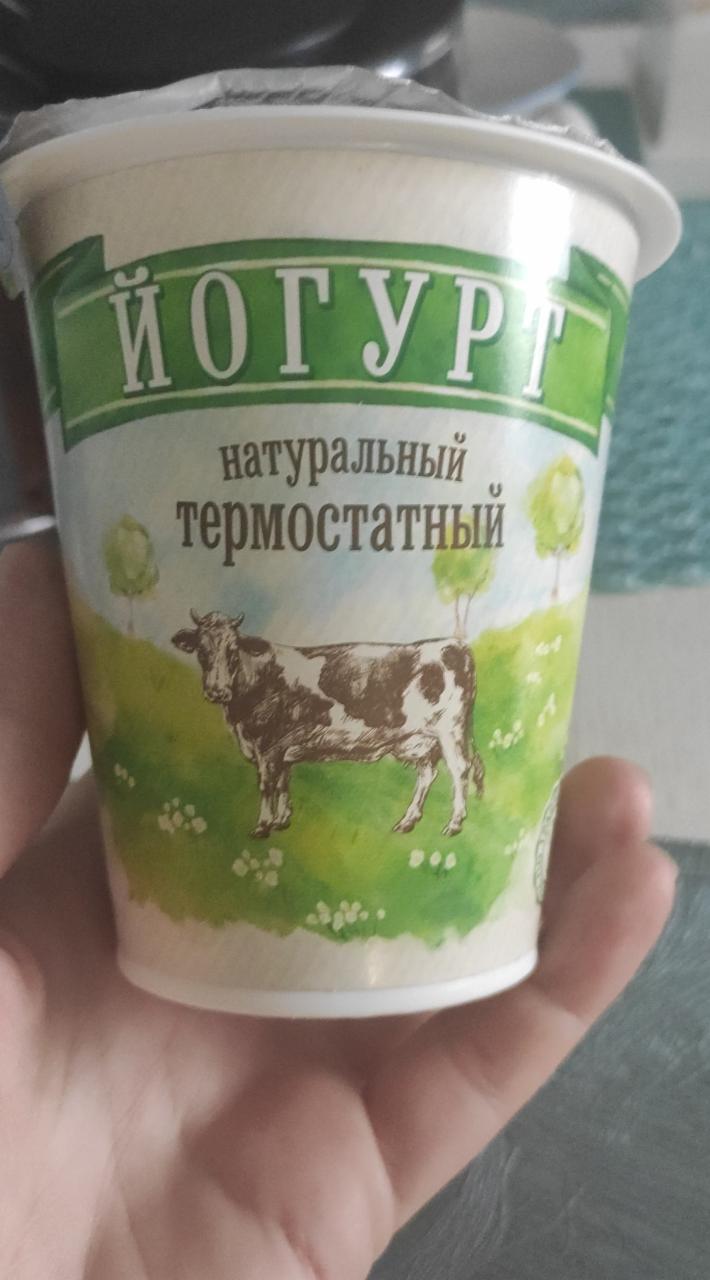Фото - йогурт натуральный термостатный МОЛОКО