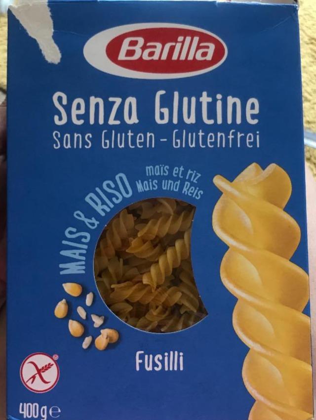 Фото - макаронные изделия паста Senza Glutine Fusilli без глютена Barilla