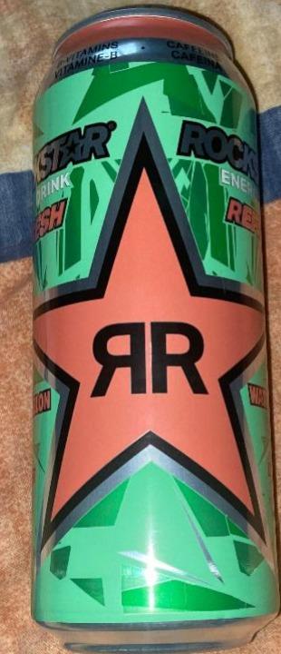 Фото - Напиток энергетический со вкусом арбуза и киви Watermelon Kiwi Energy Drink Rockstar