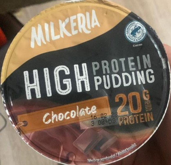 Фото - High protein pudding chocolate Milkeria