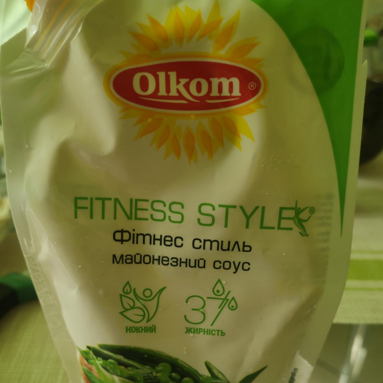 Фото - Соус майонезный Fitness Style Olkom