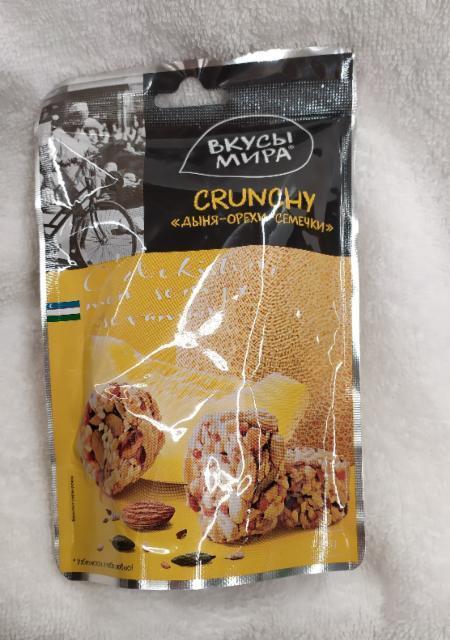 Фото - Хлебцы 'Вкусы Мира' Crunchy дыня, орехи семечки