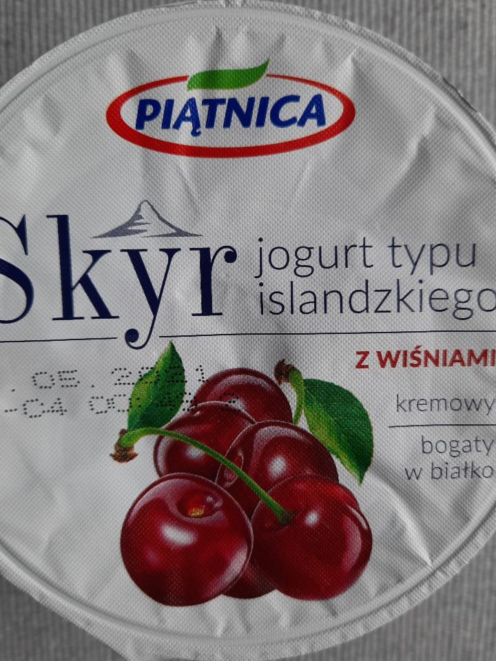 Фото - Исландский йогурт с вишней Piatnica