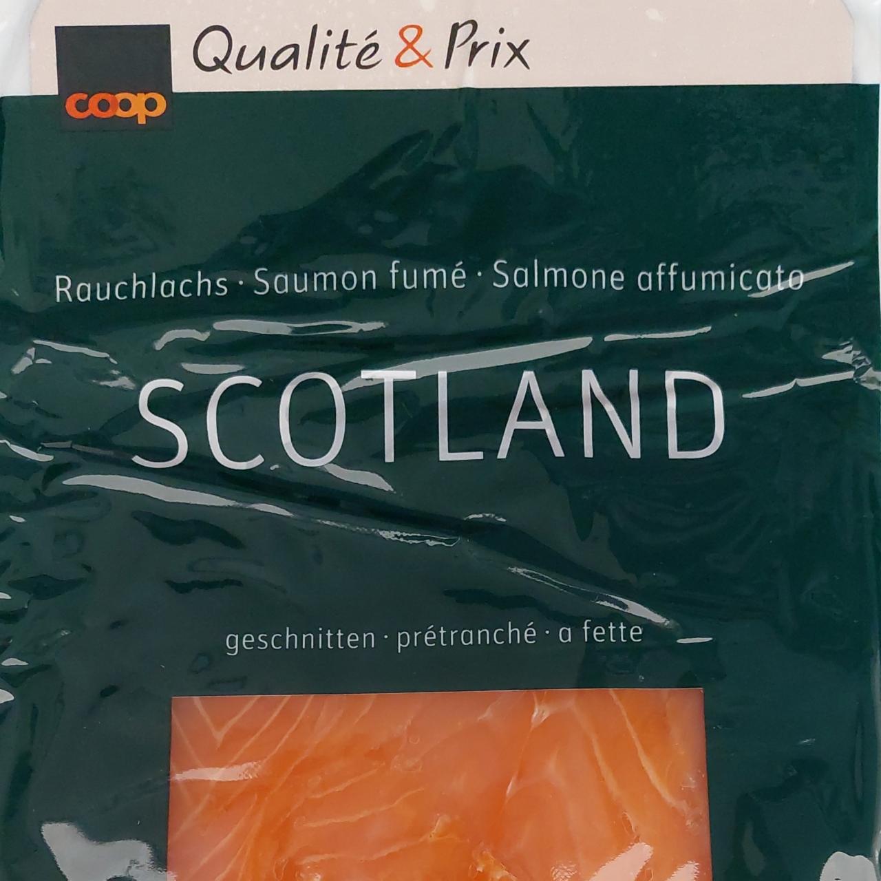Фото - Копченый лосось Saumon fumé Scotland Coop Qualité & Prix