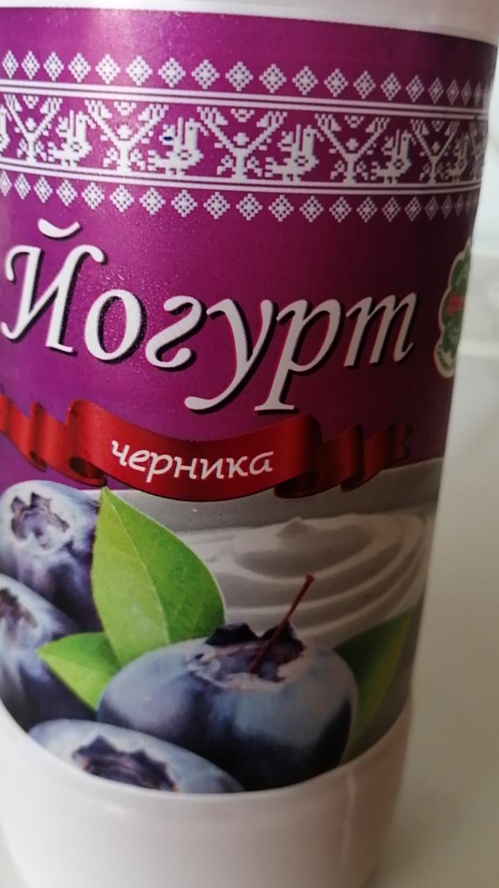 Фото - Питьевой йогурт с черникой Новая изида