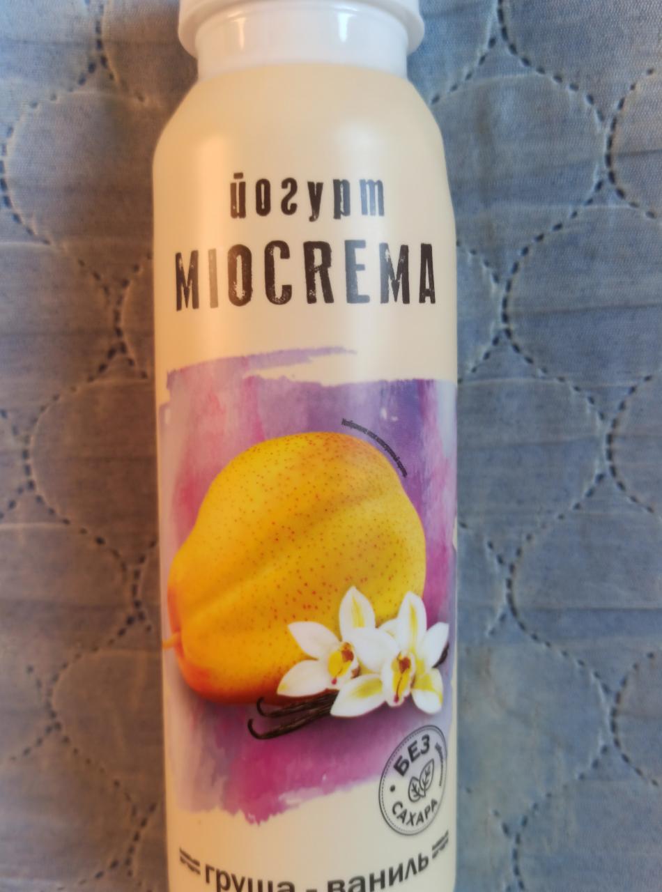 Фото - Йогурт питьевой с грушей и ванилью 1.5% Miocrema