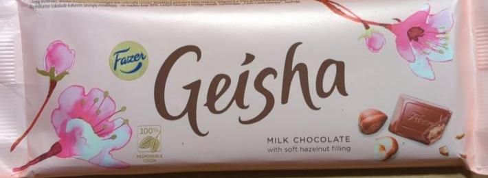 Фото - Geisha молочный шоколад