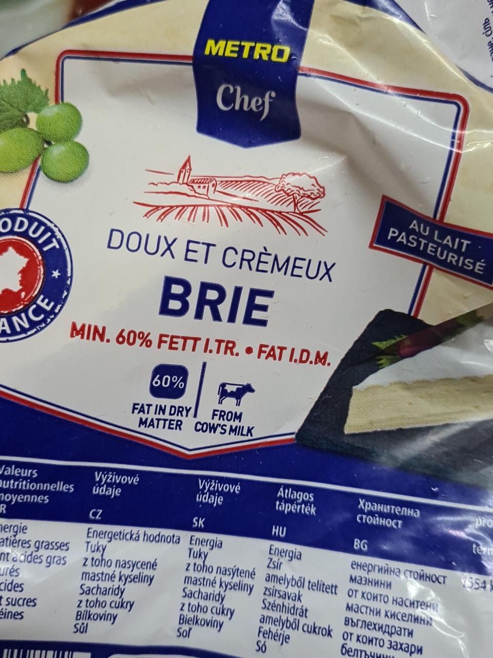 Фото - Сыр мягкий Brie Metro Chef