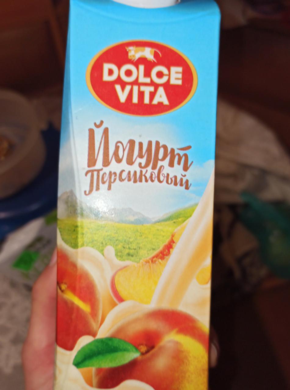 Фото - Йогурт персиковый Dolce vita
