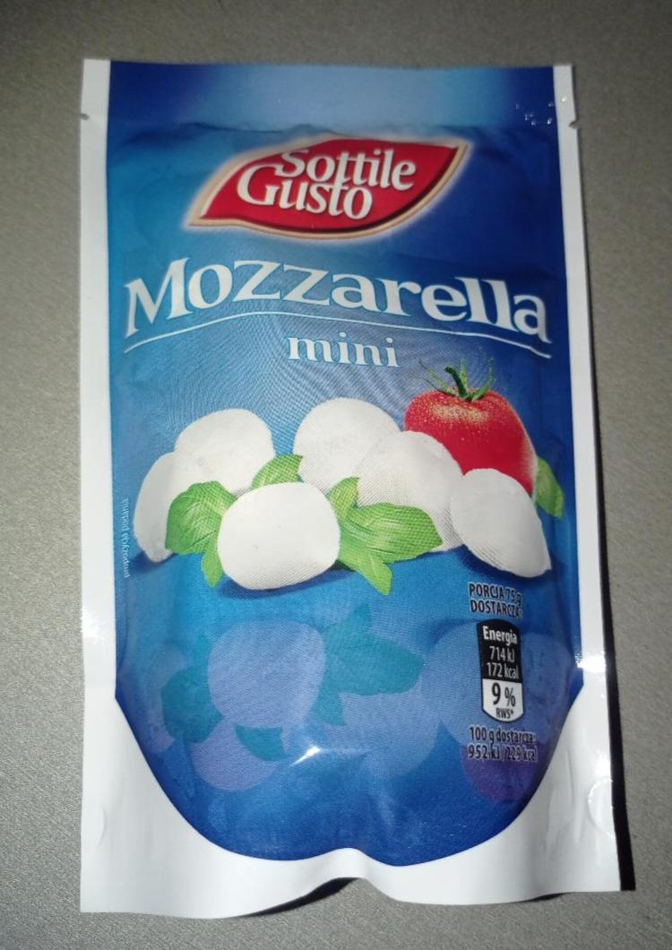 Фото - сыр моцарелла Mozzarella густо мини Sottile Gusto