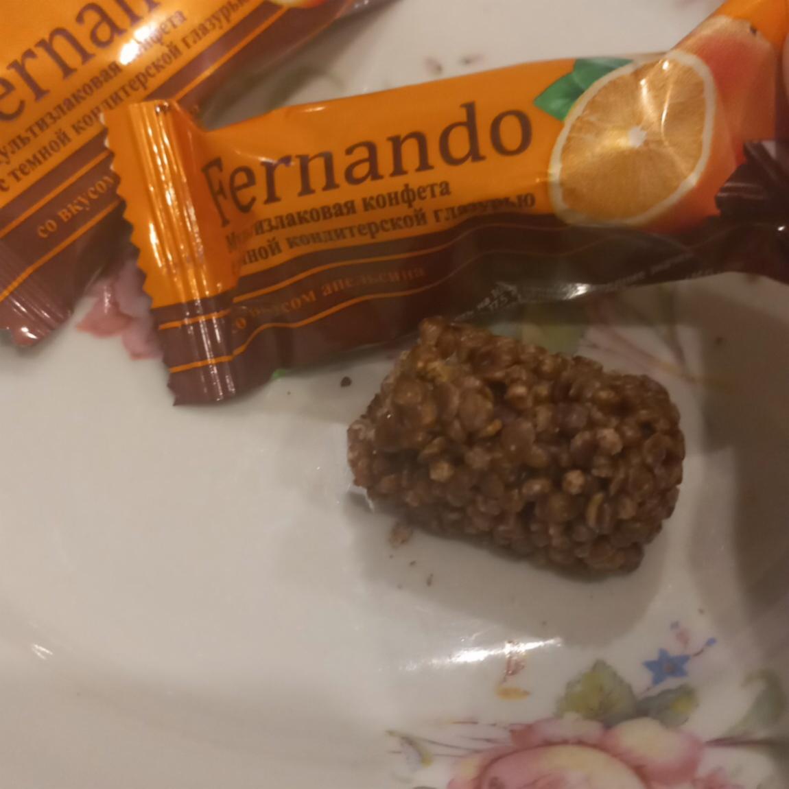 Фото - Мультизлаковая конфета со вкусом апельсина Fernando