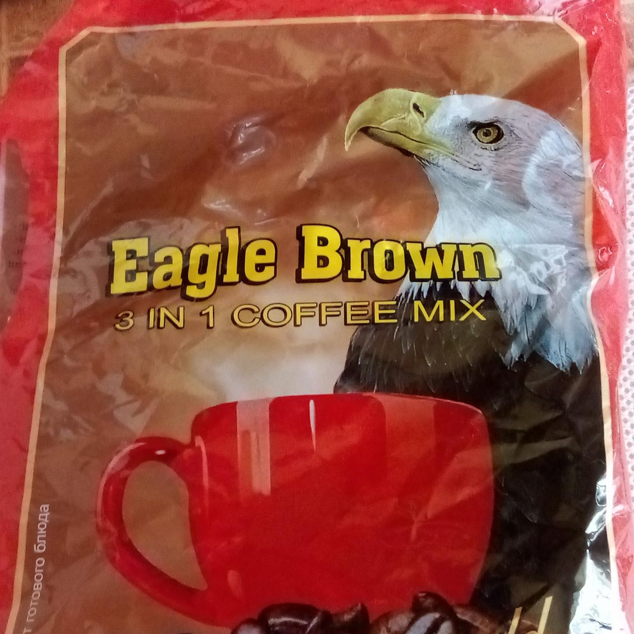 Фото - Кофейный напиток растворимый 3 в 1 Eagle brown