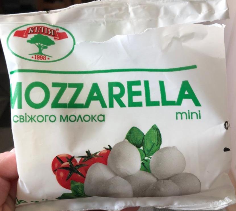 Фото - Сыр из свежего молока Mozzarella Mini Килия