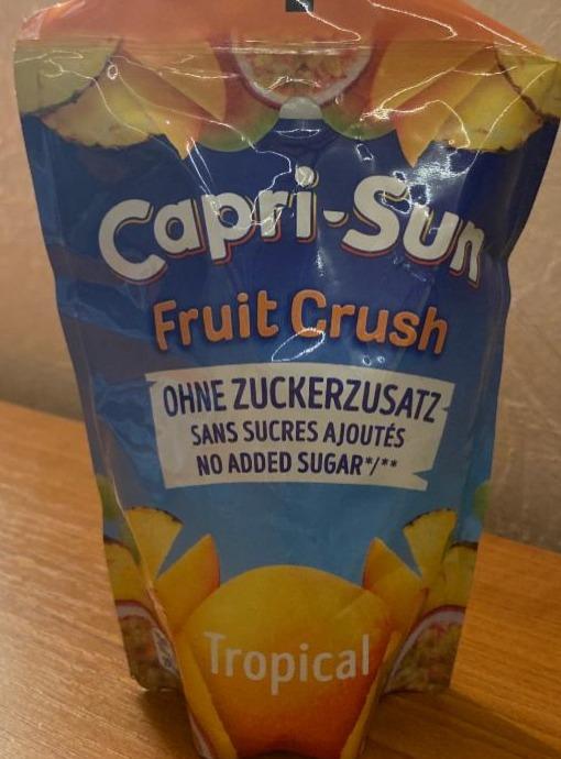 Фото - Fruit crush tropical sans sucres ajoutées Capri-Sun