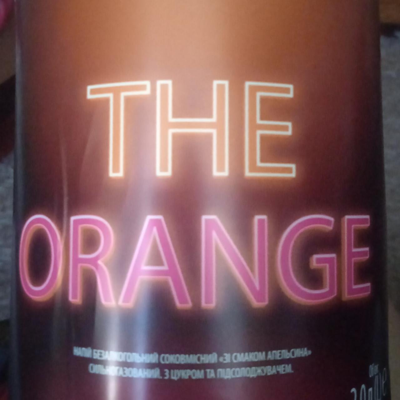 Фото - безалкогольный напиток сокосодержащий апельсиновый the orange Своя лінія