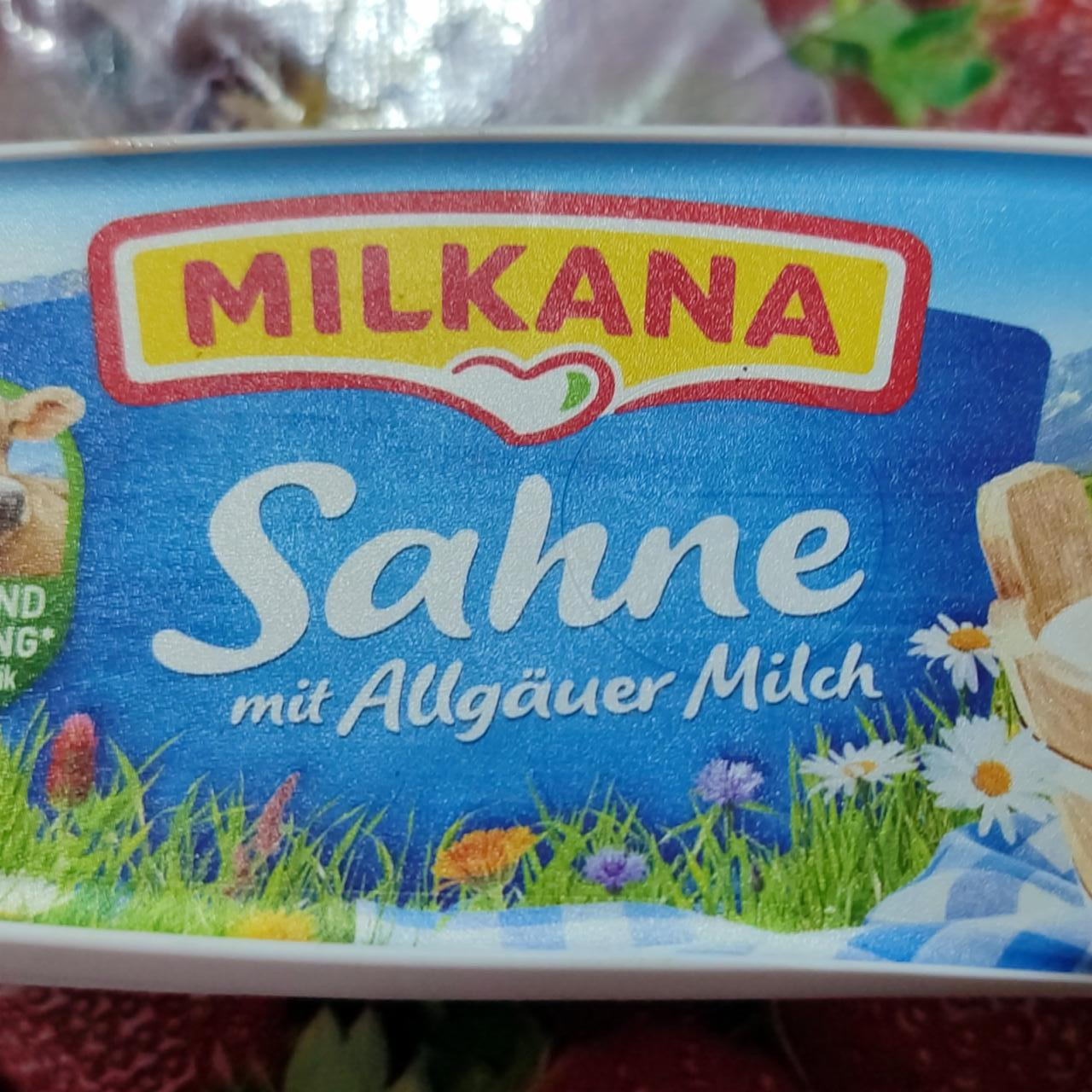 Фото - Sahne mit Allgäuer Milch Milkana