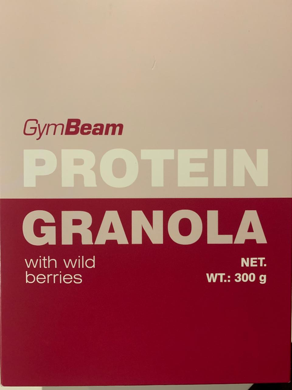 Фото - Гранола протеиновая с ягодами GymBeam