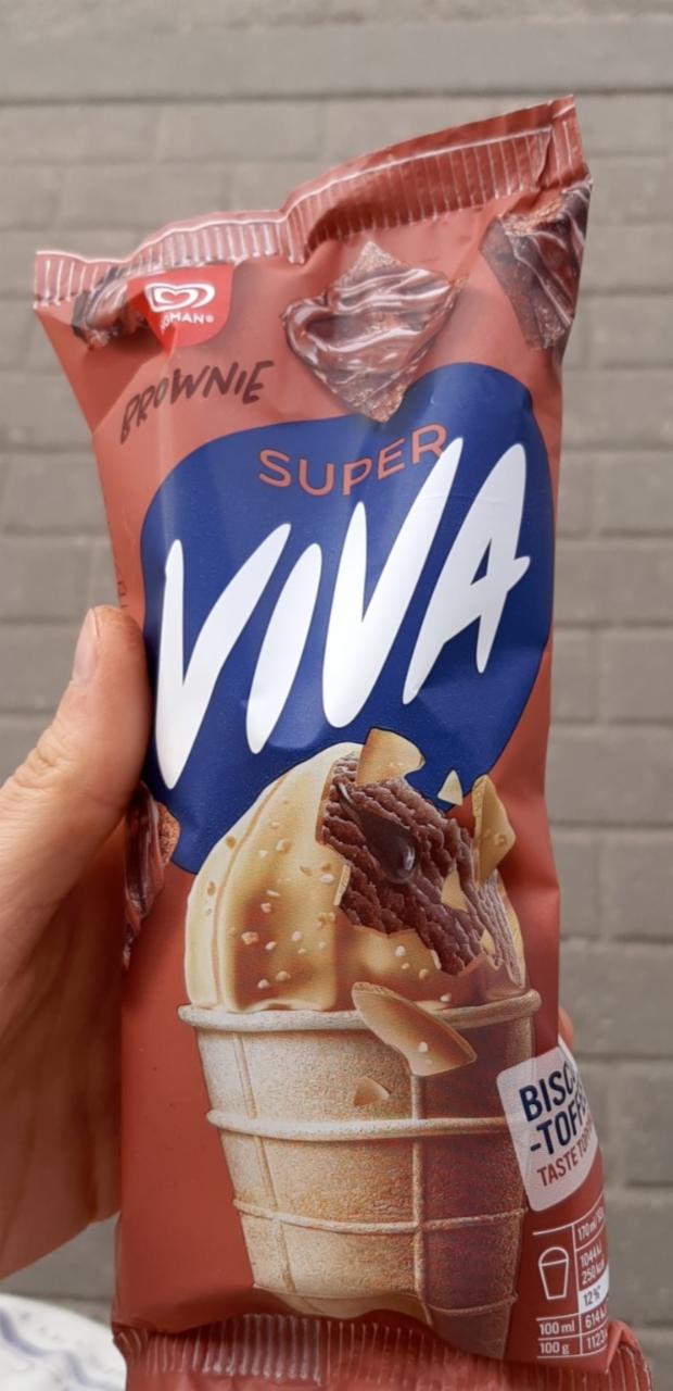 Фото - мороженое шоколадное стаканчик в глазури viva с тофи Viva