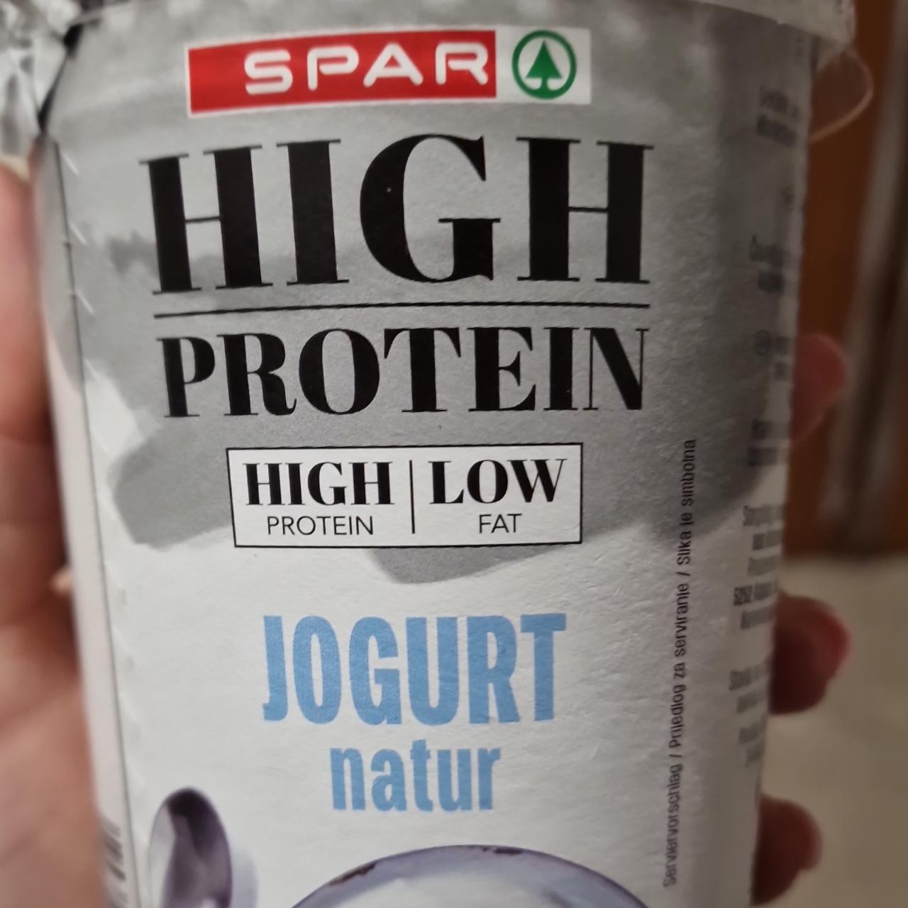 Фото - Йогурт протеиновый High Protein Jogurt Spar