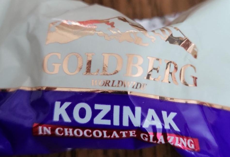Фото - конфета козинак в шоколадной глазури Goldberg